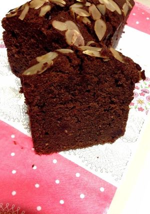 ラズベリーショコラパウンドケーキ-レシピのメイン写真