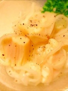 ホタテ玉ねぎレモン-レシピのメイン写真