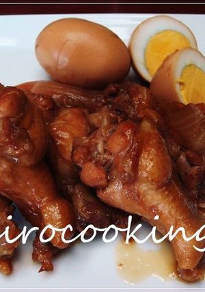 ＊チキン・アドボ＊鶏手羽元のお酢煮込み-レシピのメイン写真