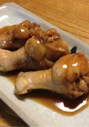 鶏手羽元の梅酒煮-レシピのメイン写真