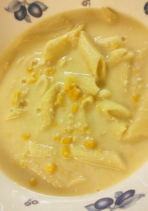 マカロニコーンスープ-レシピのメイン写真