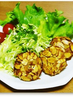 アーモンド衣のかぼちゃコロッケ-レシピのメイン写真