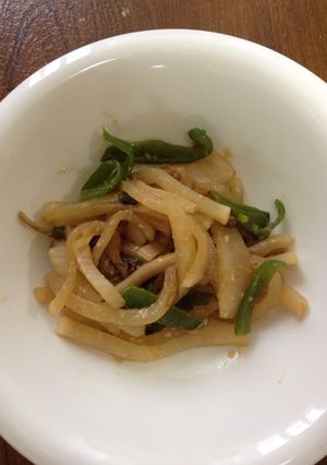 大根と豚肉の味噌炒め-レシピのメイン写真