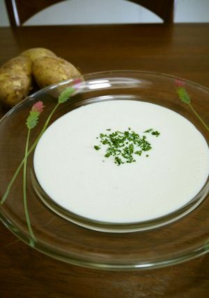 【芳醇な香り】新じゃがのビシソワーズ♪-レシピのメイン写真