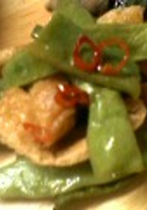 モロッコインゲンと油揚げの煮物-レシピのメイン写真
