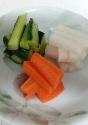 【浅漬け】野菜スティック-レシピのメイン写真