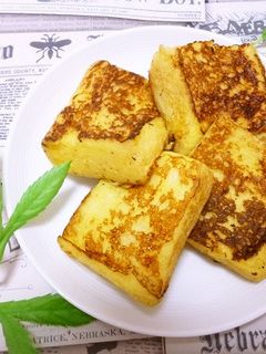 5分でカリふわ♪濃厚フレンチトースト-レシピのメイン写真