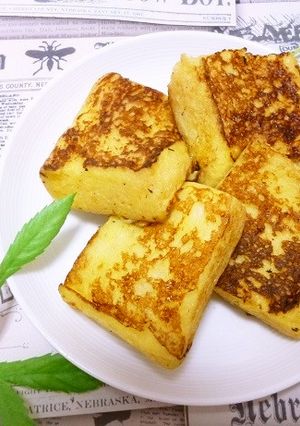 5分でカリふわ♪濃厚フレンチトースト-レシピのメイン写真