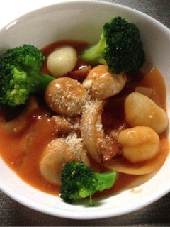 ニョッキ トマトクリームスープ-レシピのメイン写真