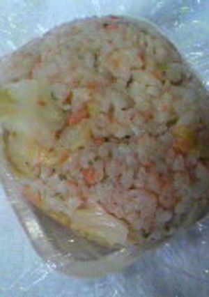 春キャベツ&アンチョビの炊き込みご飯-レシピのメイン写真