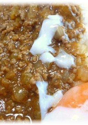フライパンで作る キーマカレー-レシピのメイン写真