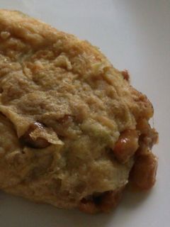 ねぎ入り簡単納豆オムレツ☆朝食に♪-レシピのメイン写真