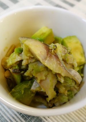 アボカドとしめ鯖の山わさび和え-レシピのメイン写真