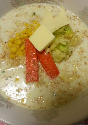 ガッツリ☆こってりポタージュラーメン-レシピのメイン写真