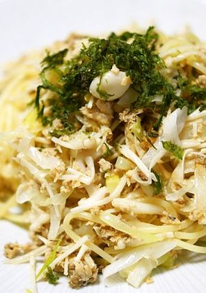 塩鯖と長葱のパスタ-レシピのメイン写真