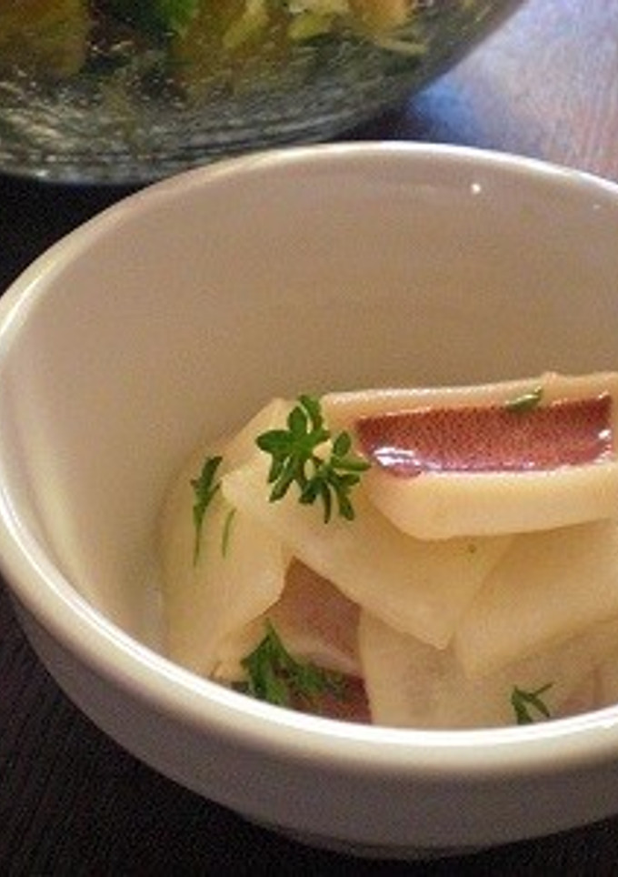 おつまみに☆イカと大根のさっぱりマリネ-レシピのメイン写真