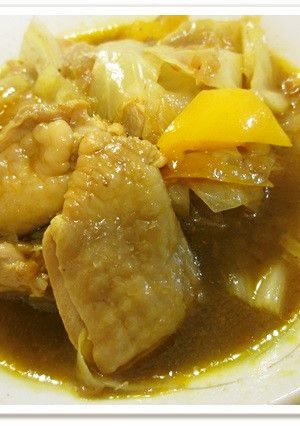 簡単☆チキンのカレー煮込み♪-レシピのメイン写真