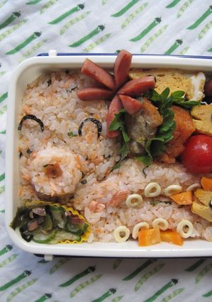 簡単キャラ弁☆タコさん-レシピのメイン写真