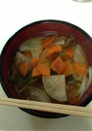 ズボラさんの野菜うどん！-レシピのメイン写真