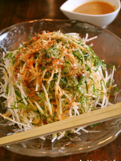 坦々胡麻だれの大根サラダ-レシピのメイン写真