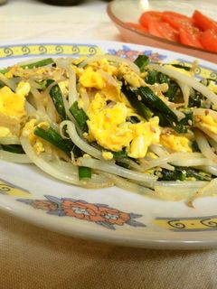 *簡単*もやしと卵の炒め物*-レシピのメイン写真