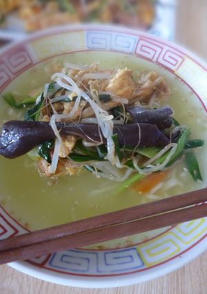 沖縄塩ラーメン（サッポロ一番使用）-レシピのメイン写真