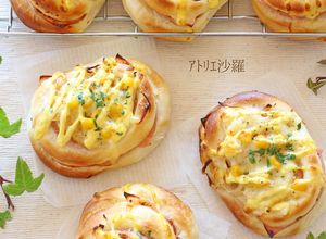 惣菜パンの王道✿ハムチーズオニオン✿-レシピのメイン写真