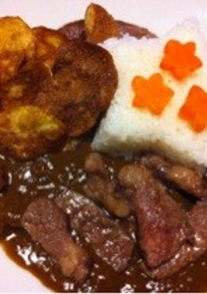 パリパリカレーライス♡-レシピのメイン写真