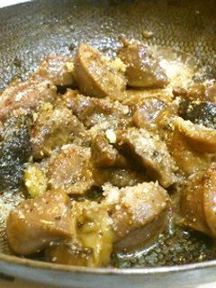 砂肝と椎茸のニンニクバター焼き-レシピのメイン写真