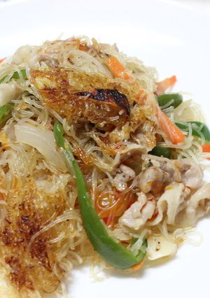 おこげが美味しい焼きビーフン-レシピのメイン写真