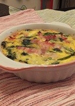 前日残った炒め物で簡単キッシュ-レシピのメイン写真