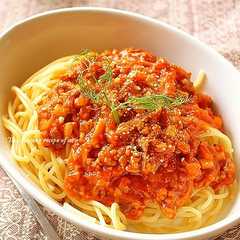 รูปของ 簡単☆ケチャップで作るミートソースパスタ