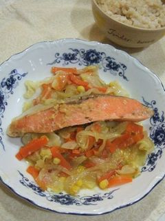 *鮭のちゃんちゃん焼き*-レシピのメイン写真