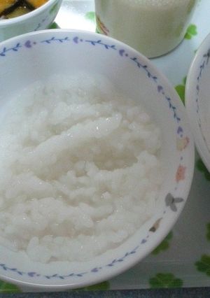 離乳食中期~ずぼら軟飯(お粥でも)-レシピのメイン写真