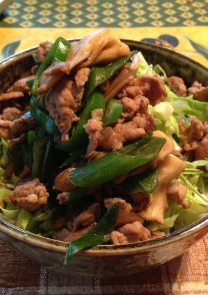 味噌味どんぶり-レシピのメイン写真