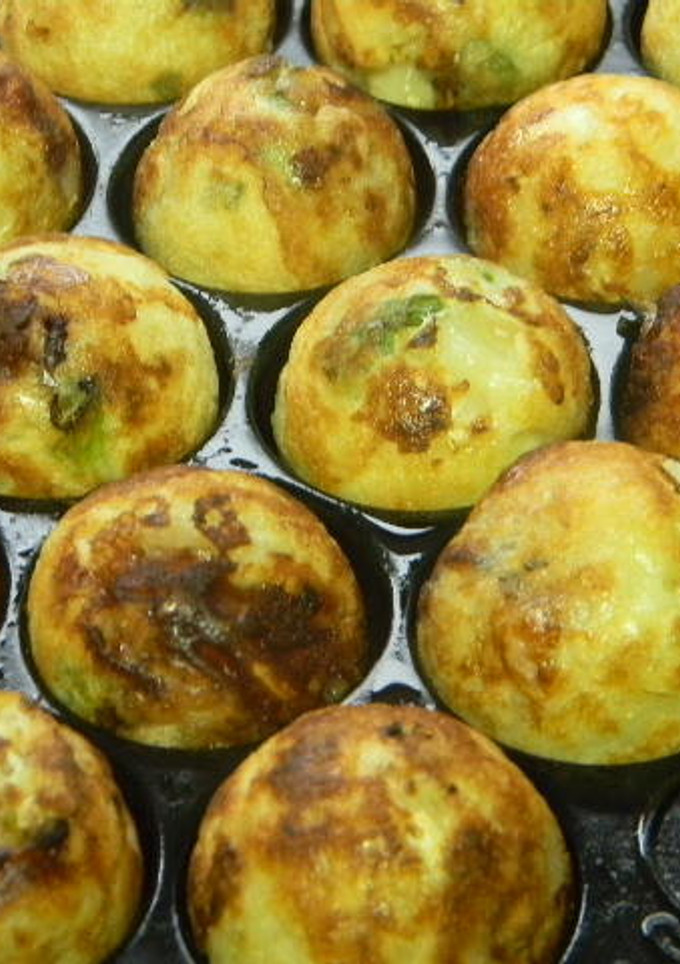 たこ焼きの焼き方-レシピのメイン写真