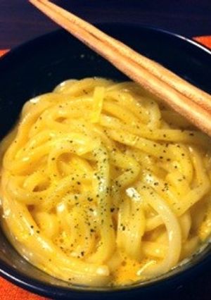 ジャンクでうまっ☆和風カルボナーラうどん-レシピのメイン写真