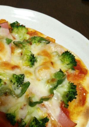 ヨーグルトでピザ♪-レシピのメイン写真