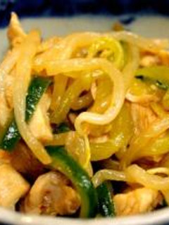 ★あっさりと。もやしとキュウリの冷菜★-レシピのメイン写真