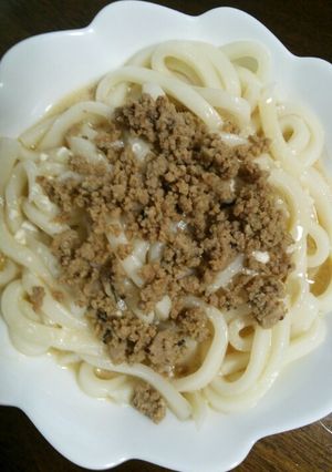 簡単!担々風うどん-レシピのメイン写真