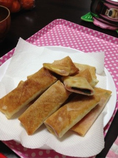 巻くだけ春巻き♡揚げ焼きOKとにかく簡単-レシピのメイン写真