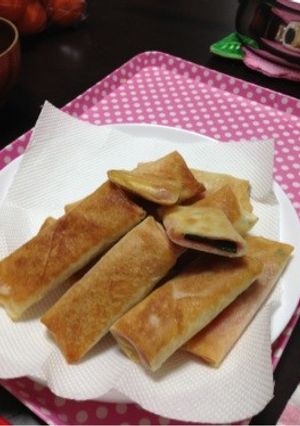 巻くだけ春巻き♡揚げ焼きOKとにかく簡単-レシピのメイン写真