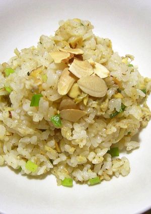 アーモンド入りアサリご飯-レシピのメイン写真