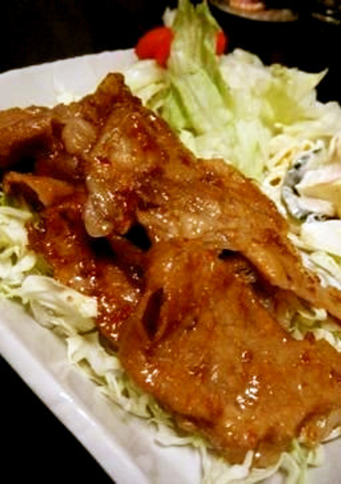 ニンニクが主張している豚肉のしょうが焼き-レシピのメイン写真