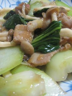 豚肉とチンゲン菜のトロ~リ醤油炒め-レシピのメイン写真