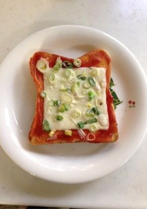 最短!!5分で激ウマピザトースト-レシピのメイン写真