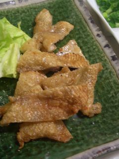 ✿おつまみ鶏皮の焼き方✿-レシピのメイン写真
