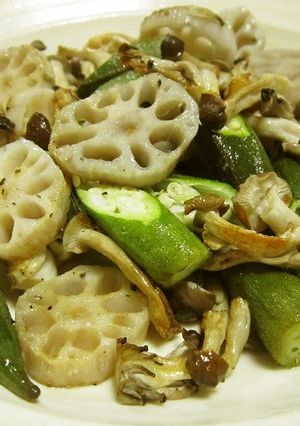 レンコンと野菜のオーブン焼き-レシピのメイン写真