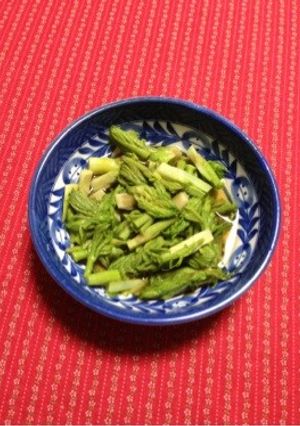 ふきのとうのお浸し-レシピのメイン写真