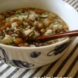 *塩昆布と納豆の雑炊*